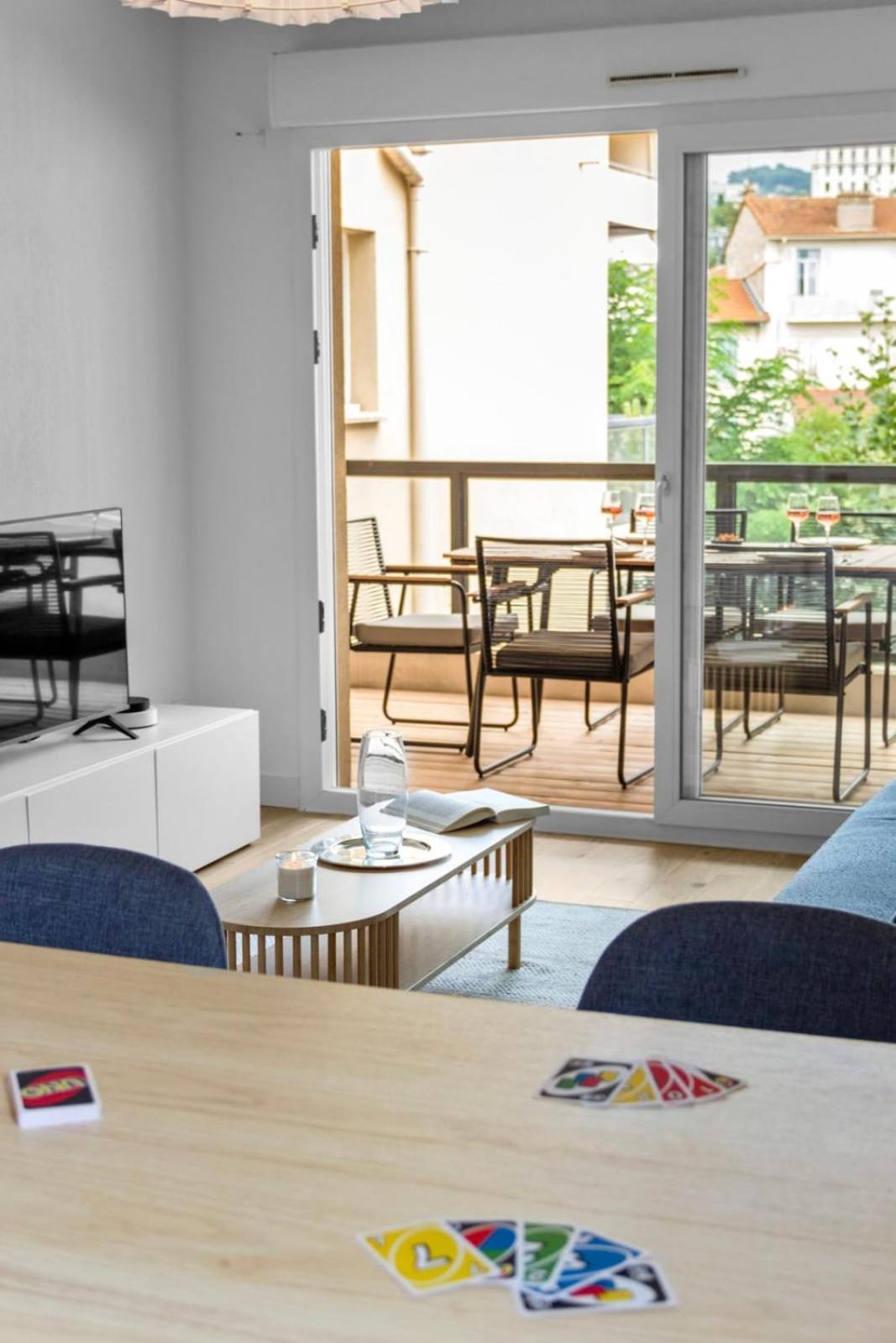 Le - Quiet - Parking - Hypercenter - Ac Appartement