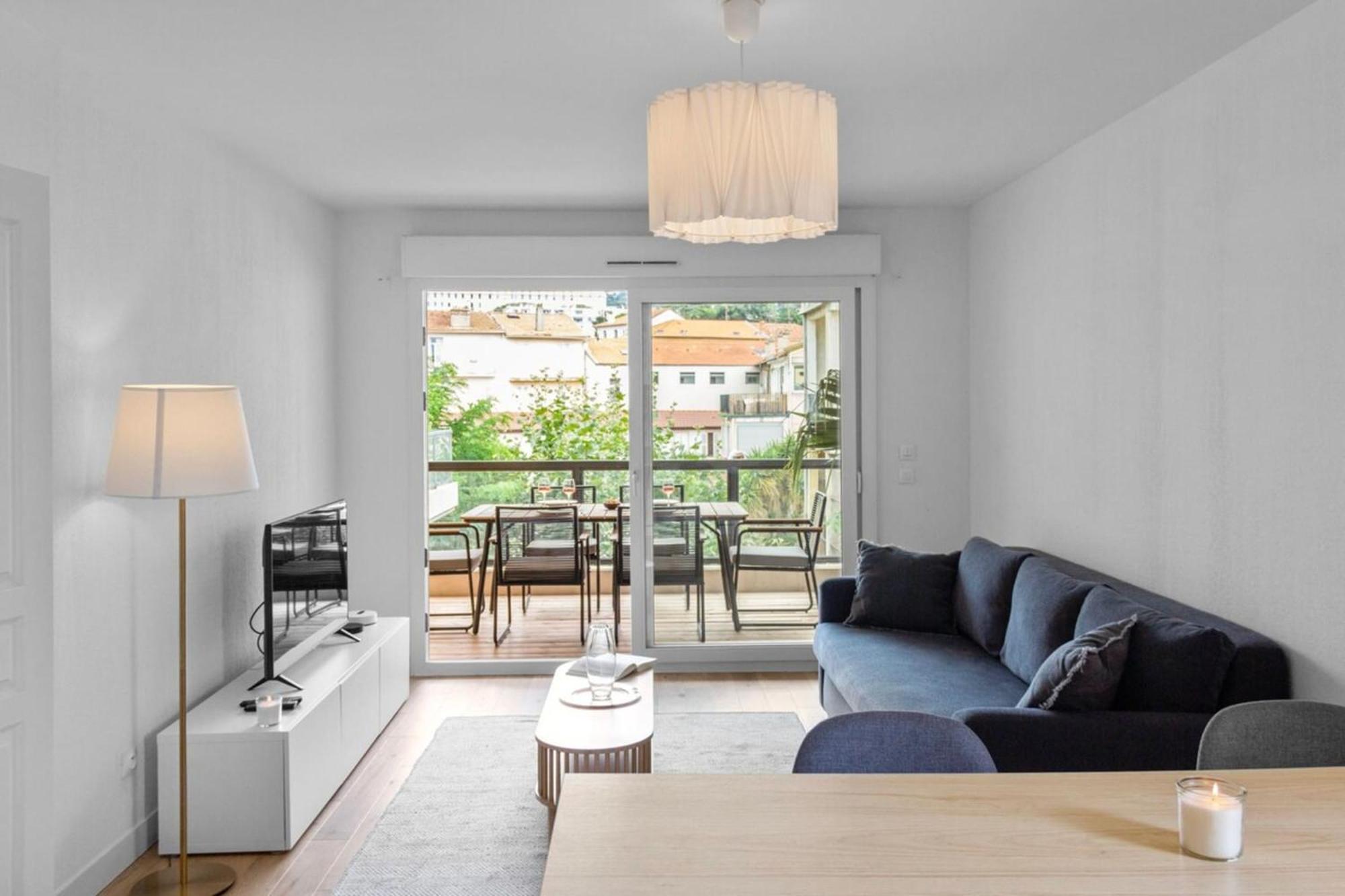 Le - Quiet - Parking - Hypercenter - Ac Appartement Cannes