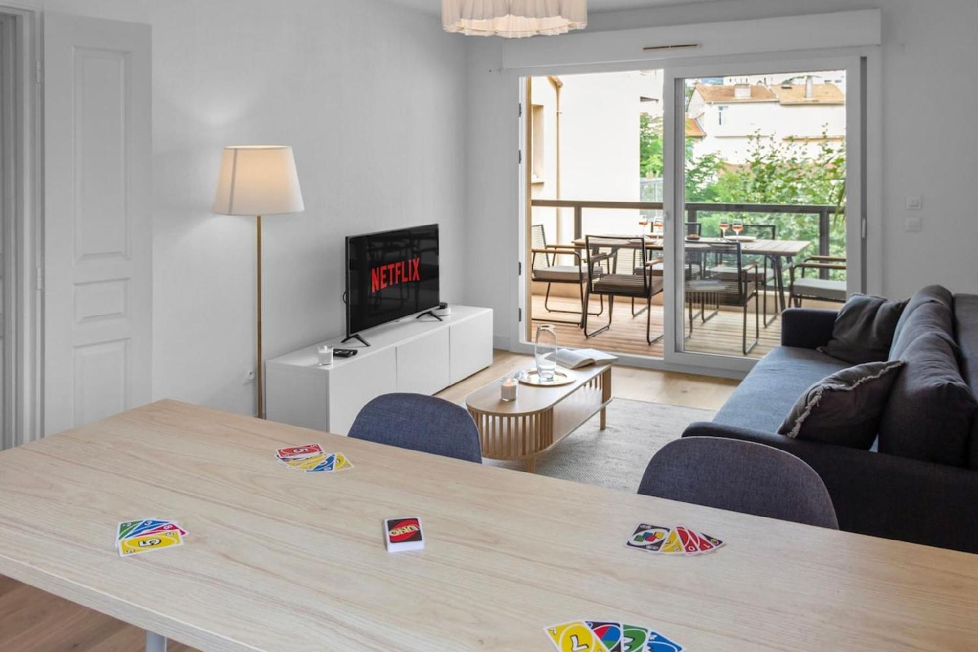 Le - Quiet - Parking - Hypercenter - Ac Appartement